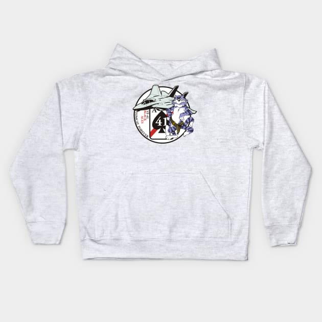 Black Aces - Tomcat Forever Kids Hoodie by MBK